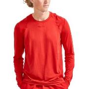 Craft Essence LS Tee Men Röd polyester X-Small Herr