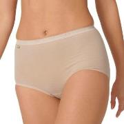 Sloggi Trosor 2P Basic Plus Maxi Briefs Beige bomull 44 Dam