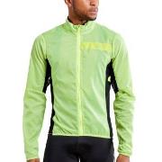 Craft Essence Light Wind Jacket M Limegrön polyester X-Small Herr