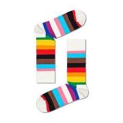 Happy socks Strumpor 3P Pride Stripe Sock Vit Mönstrad bomull Strl 41/...