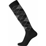 Egtved Strumpor Printed Wool Kneehigh Sock Svart Strl 40/45 Herr