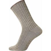 Egtved Strumpor Wool No Elastic Rib Socks Sand Strl 36/41