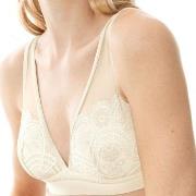 Mey BH Poetry Fame Triangle Bra With Lace Champagne polyamid Small Dam