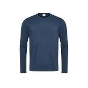 Mey Relax Long Sleeves Mörkblå bomull 6XL Herr