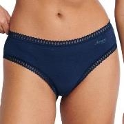 Sloggi Trosor 3P GO Crush Hipster Briefs Svart/Blå bomull Large Dam