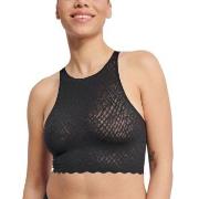 Sloggi BH ZERO Feel Bliss Crop Top Svart X-Large Dam