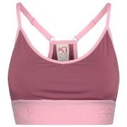 Kari Traa BH Var Sports Bra Plommon polyester Large Dam