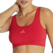 adidas BH BOS Smart Micro 720 Seamless Lounge Bra Röd polyamid X-Large...