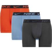 Nike Kalsonger 9P Everyday Essentials Micro Boxer Brief Blå/Orange pol...