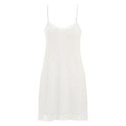 Damella Silk Nightdress Elfenben silke X-Small Dam