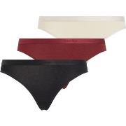 Calvin Klein Trosor 3P Modern Logo Holiday Bikini Flerfärgad bomull Me...