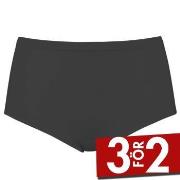 Damella Trosor High Waist Maxi Brief Mörkgrå merinoull 40 Dam