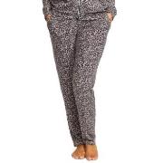 Damella Knitted Lounge Pants Rosa Mönstrad X-Large Dam