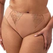 Elomi Trosor Zarla High Leg Brief Beige polyamid XX-Large Dam