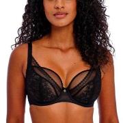 Freya BH Sydnie Underwired High Apex Plunge Bra Svart E 75 Dam