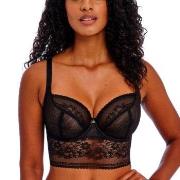 Freya BH Sydnie Underwired Longline Bra Svart C 75 Dam