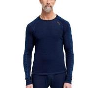 Dovre Jacquard Baselayer Marin ull X-Large Herr