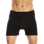 JBS Kalsonger Basic Fly Boxer Svart bomull 3XL Herr