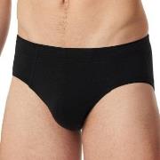 Schiesser Kalsonger Premium Cotton Mini Brief Svart bomull X-Large Her...