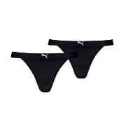 Puma Trosor 2P Tanga String Svart polyamid Medium Dam