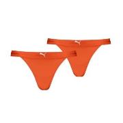 Puma Trosor 2P Tanga String Orange polyamid Medium Dam