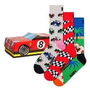 Happy socks Strumpor 3P Top Racer Gift Set Flerfärgad bomull Strl 36/4...