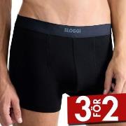 Sloggi Kalsonger 2P Men Ever Ease Shorts Svart bomull XX-Large Herr