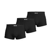 BOSS Kalsonger 3P Trunk BOSS ONE Svart bomull XX-Large Herr