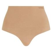 Chantelle Trosor Smooth Comfort High Waisted Thong Ljusbrun Large Dam