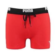 Puma Badbyxor Logo Swim Trunks Röd X-Large Herr
