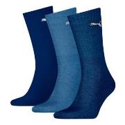Puma Strumpor 3P Unisex Light Crew Socks Marin/Blå Strl 35/39