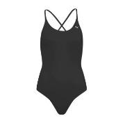 Puma V-Neck Padded Swimsuit Svart Large Dam
