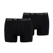 Puma Kalsonger 2P Sport Cotton Boxers Svart bomull Large Herr