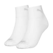 Puma Strumpor 2P Women Quarter Socks Vit Strl 35/38 Dam