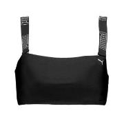 Puma Bandeau Bikini Top Svart/Vit X-Large Dam