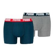 Puma Kalsonger 2P Men Everyday Basic Boxer Marin/Grå bomull Medium Her...