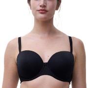 Chantelle BH Comfort Chic Bandeau T-shirt Bra Svart G 65 Dam