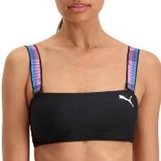 Puma Bandeau Bikini Top Svart Small Dam