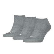 Puma Strumpor 3P Cushioned Ankle Sock Grå Strl 35/38