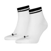 Puma Strumpor 2P Heritage Quarter Socks Vit Strl 43/46