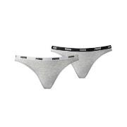 Puma Trosor 2P Iconic Bikini Grå Medium Dam