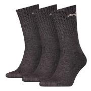 Puma Strumpor 3P Sport Crew Socks Antracit Strl 43/46