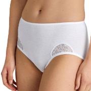 Calida Trosor Cotton Desire Midi Brief Vit bomull X-Small Dam