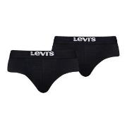 Levis Kalsonger 2P Base Brief Svart bomull Medium Herr