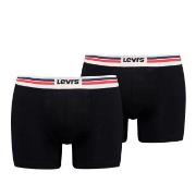 Levis Kalsonger 2P Men Sportswear Logo Boxer Brief Svart bomull Large ...