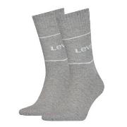 Levis Strumpor 2P Organic Cotton Sock Grå Strl 43/46