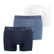 Levis Kalsonger 3P Premium Boxer Vit/Marin bomull Large Herr