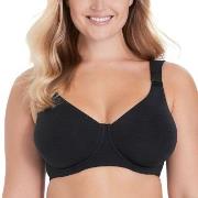 Miss Mary Organic Cotton T-shirt Bra BH Svart C 100 Dam