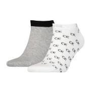 Calvin Klein Strumpor 2P Eduardo All Over Sneaker Sock Vit Strl 43/46 ...