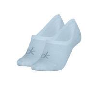 Calvin Klein Strumpor 2P Women Invisible Footie Socks Blå Strl 39/42 D...